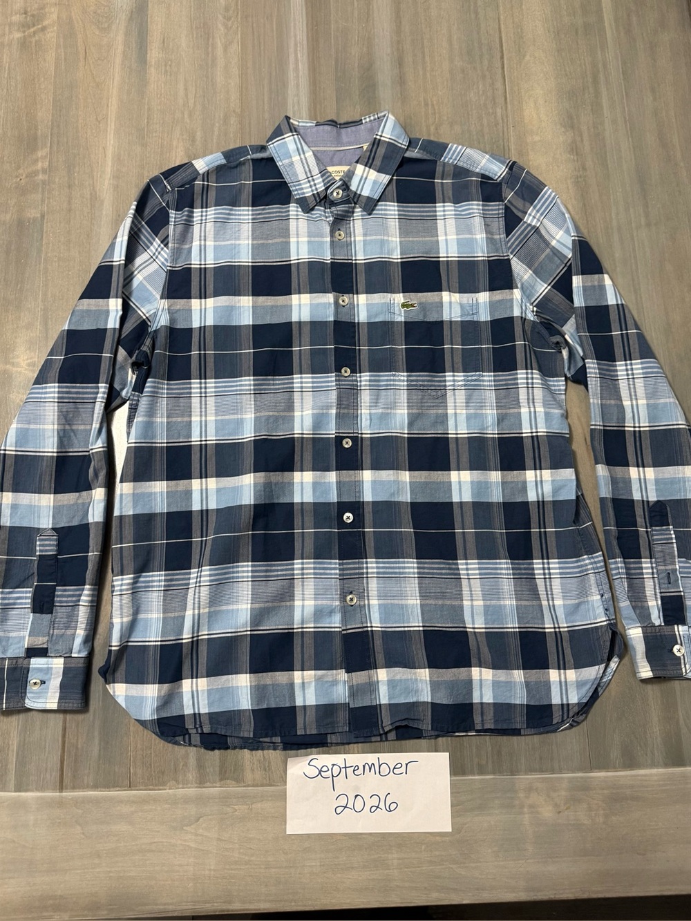 Men’s Lacoste shirt